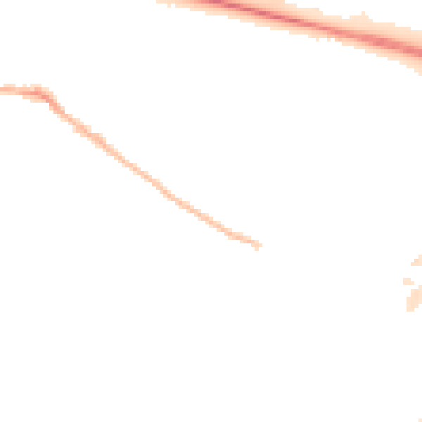 Night-time road noise heatmap for SL3 0HZ