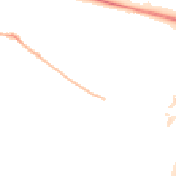 Night-time road noise heatmap for SL3 0JA
