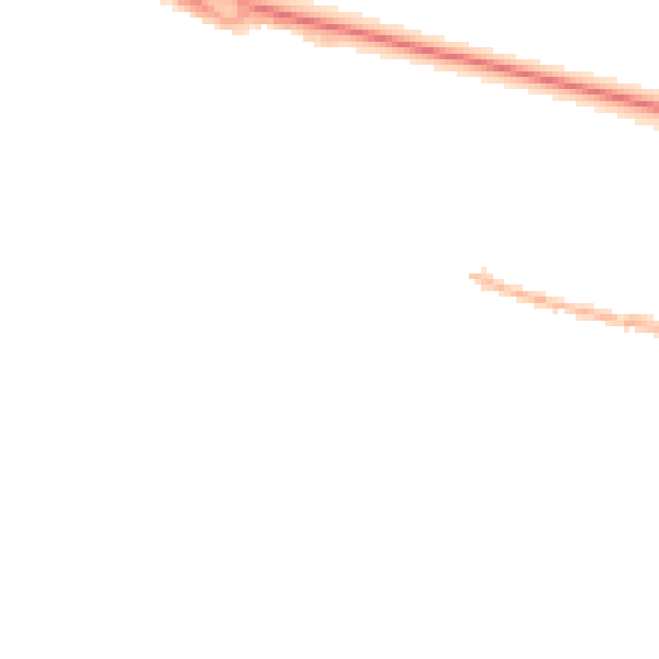 Night-time road noise heatmap for SL3 0LN