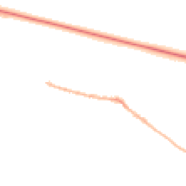 Night-time road noise heatmap for SL3 0NA