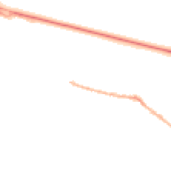 Night-time road noise heatmap for SL3 0ND