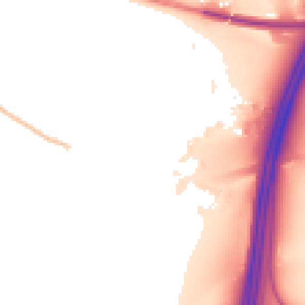 Night-time road noise heatmap for SL3 0NN