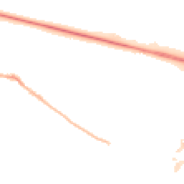 Night-time road noise heatmap for SL3 0QA