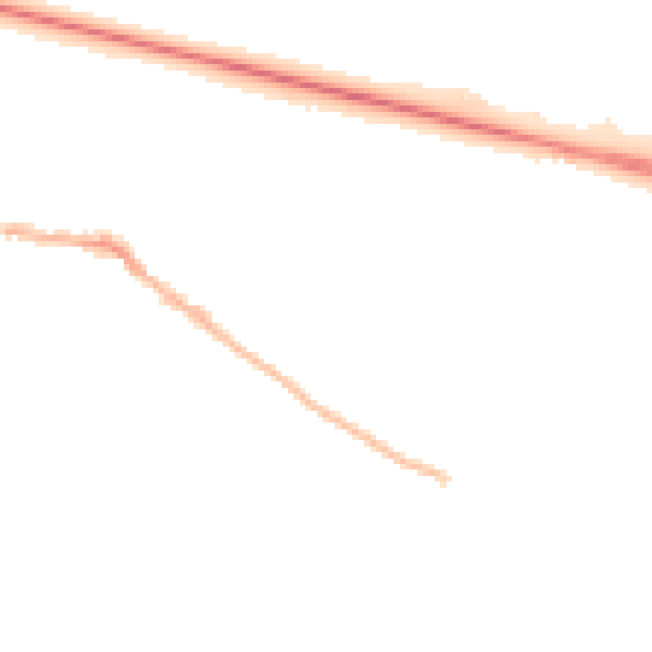 Night-time road noise heatmap for SL3 0QF