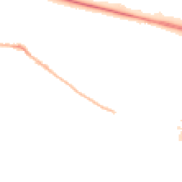 Night-time road noise heatmap for SL3 0QQ