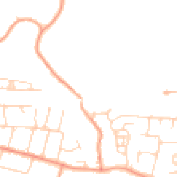 Daytime road noise heatmap for SL3 6DA