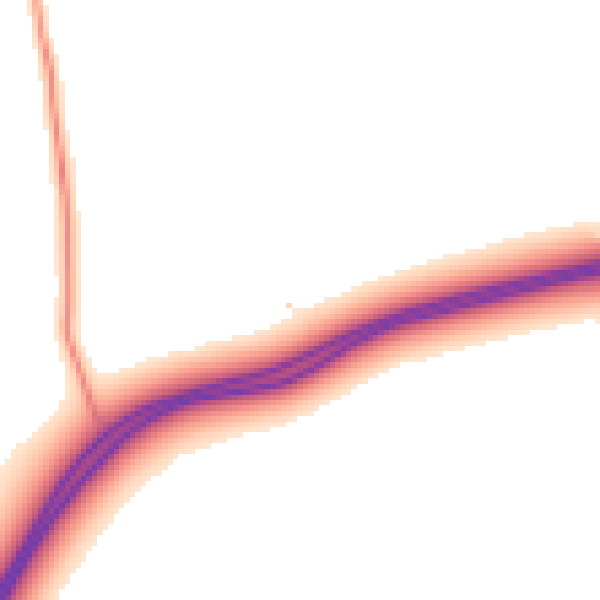 Daytime road noise heatmap for SL3 6DN