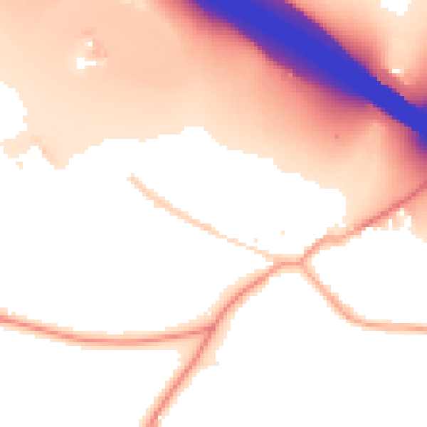 Daytime road noise heatmap for SL3 6HL