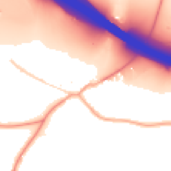 Daytime road noise heatmap for SL3 6HP