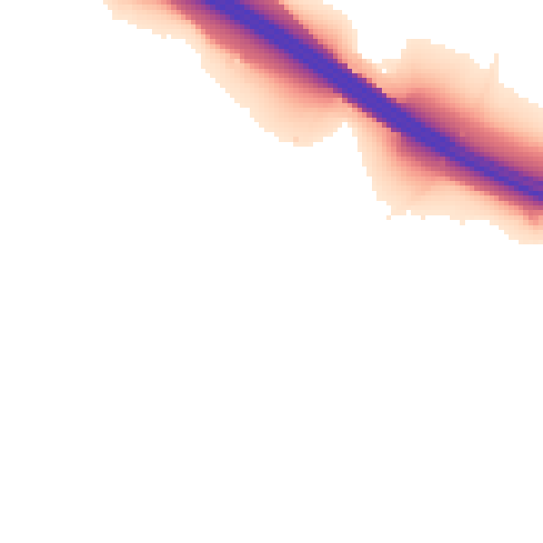 Night-time road noise heatmap for SL3 6HP