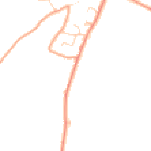 Daytime road noise heatmap for SL3 6NG