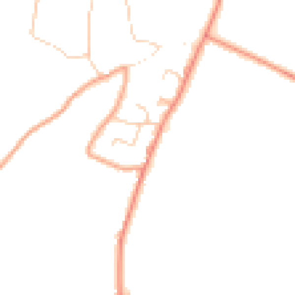 Daytime road noise heatmap for SL3 6NN