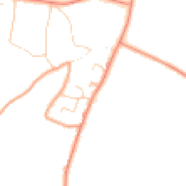 Daytime road noise heatmap for SL3 6NP