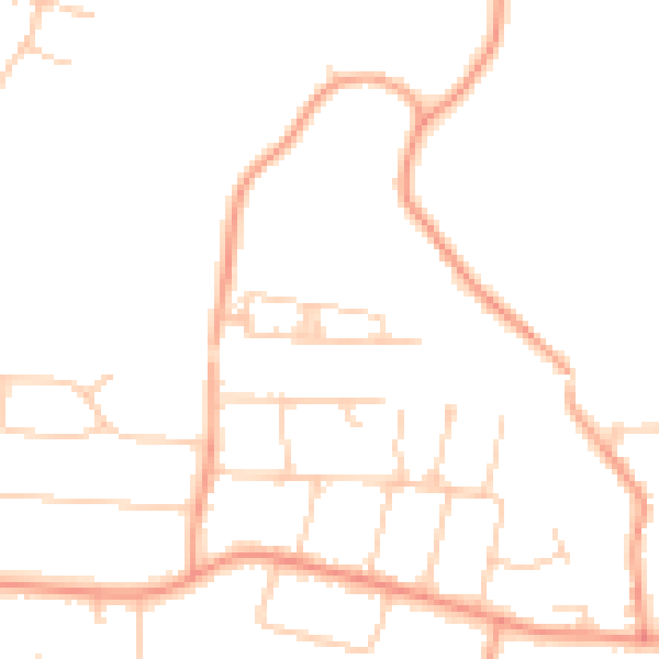 Daytime road noise heatmap for SL3 7FT
