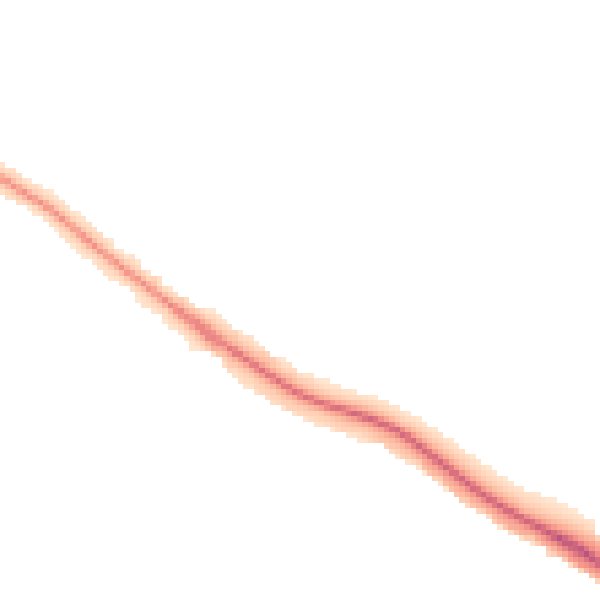 Night-time road noise heatmap for SL3 7SA