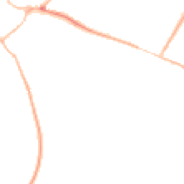 Night-time road noise heatmap for SL3 9DS