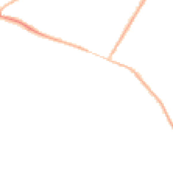 Night-time road noise heatmap for SL3 9HA