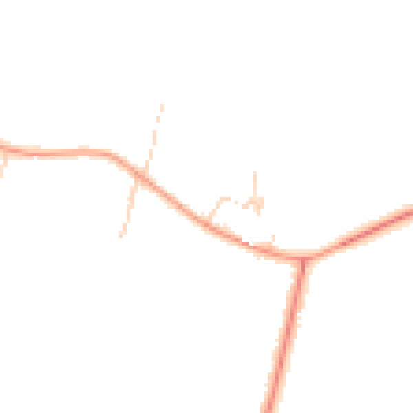 Daytime road noise heatmap for SL3 9PJ