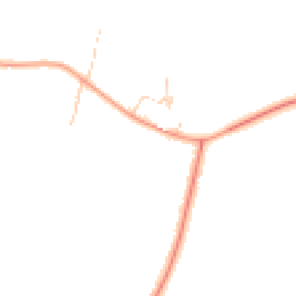 Daytime road noise heatmap for SL3 9PQ
