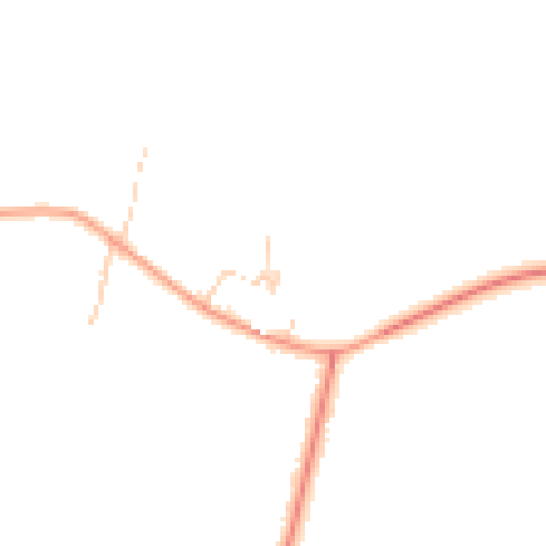 Daytime road noise heatmap for SL3 9PU