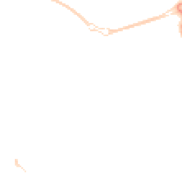 Night-time road noise heatmap for SN1 1DX