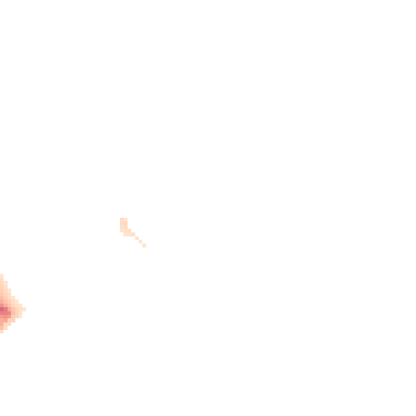 Night-time road noise heatmap for SN1 1LL