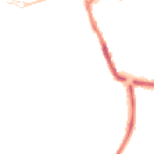 Night-time road noise heatmap for SN1 2AR