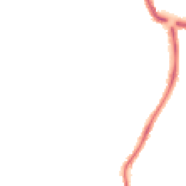 Night-time road noise heatmap for SN1 2JL