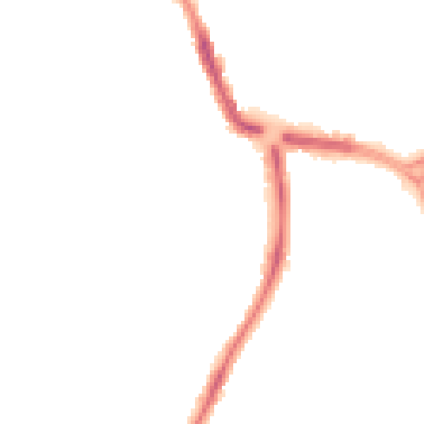 Night-time road noise heatmap for SN1 2JX