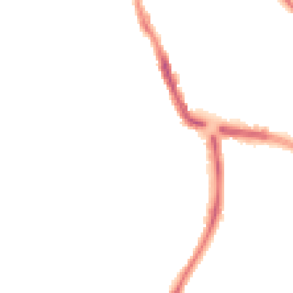 Night-time road noise heatmap for SN1 2LE