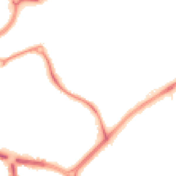 Night-time road noise heatmap for SN1 2PE