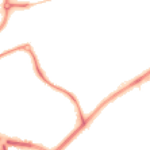 Night-time road noise heatmap for SN1 2QR