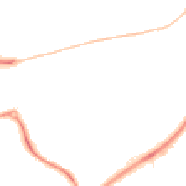 Night-time road noise heatmap for SN1 2SH