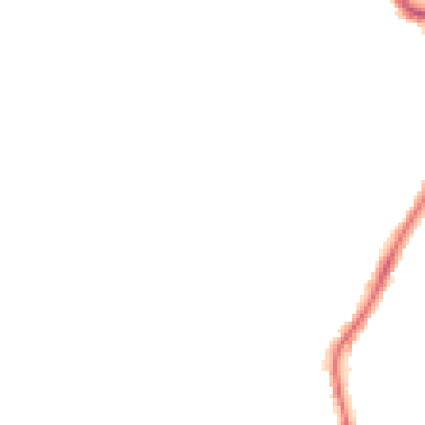 Night-time road noise heatmap for SN1 3AJ