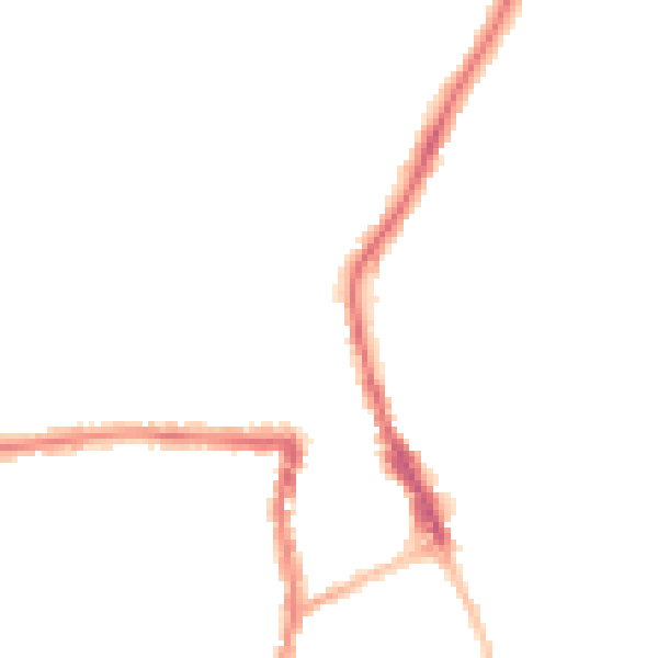 Night-time road noise heatmap for SN1 3HQ