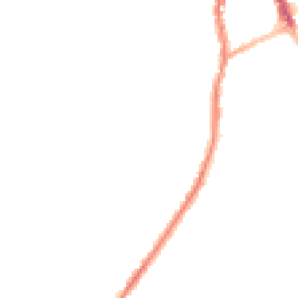 Night-time road noise heatmap for SN1 4EU