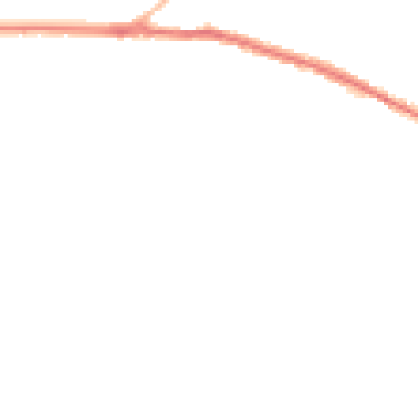 Night-time road noise heatmap for SN1 4GB