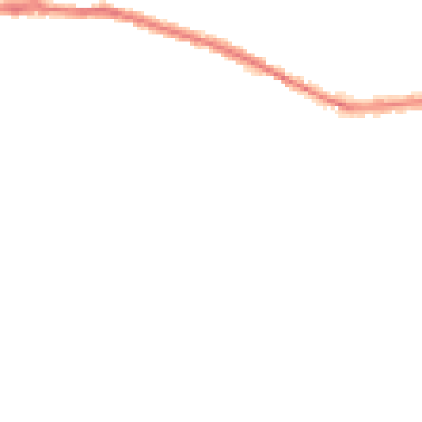 Night-time road noise heatmap for SN1 4GE