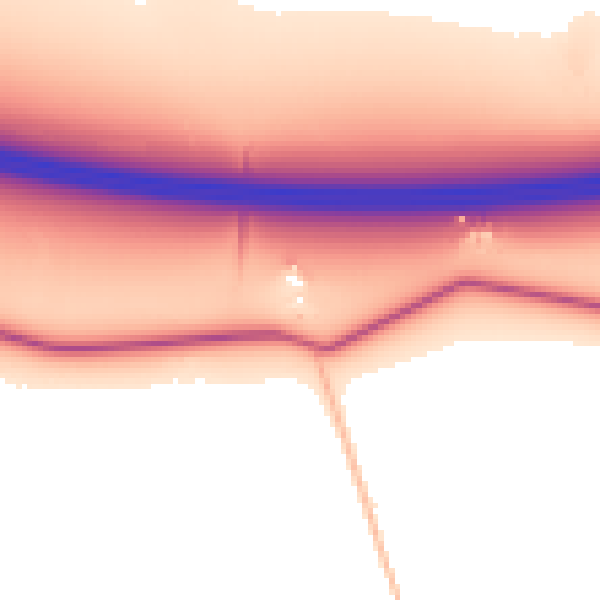 Daytime road noise heatmap for SN1 4NT