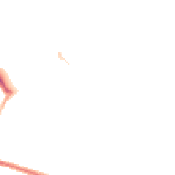Night-time road noise heatmap for SN1 5JS