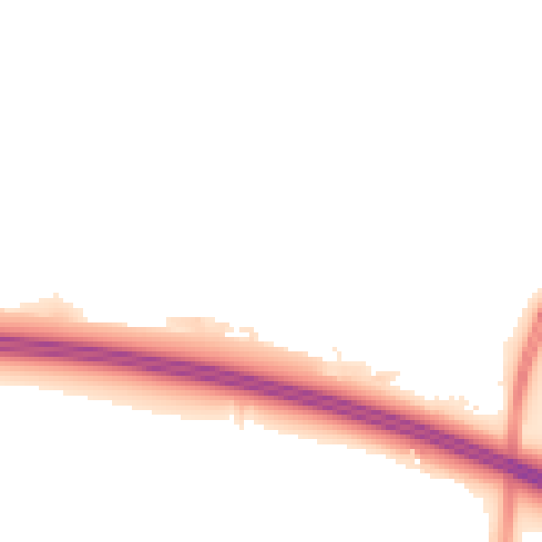 Night-time road noise heatmap for SN1 7AD