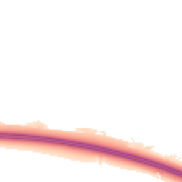 Night-time road noise heatmap for SN1 7AL
