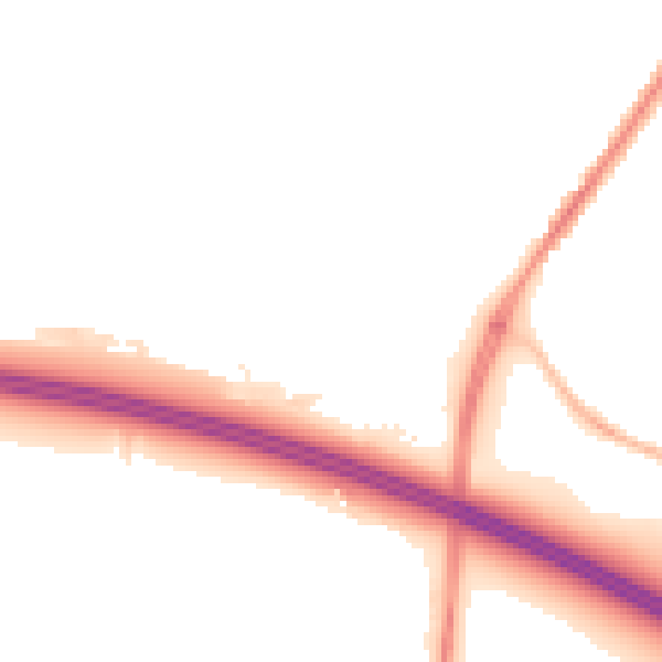 Night-time road noise heatmap for SN1 7AP