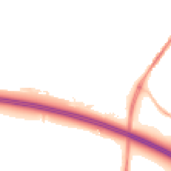 Night-time road noise heatmap for SN1 7AQ