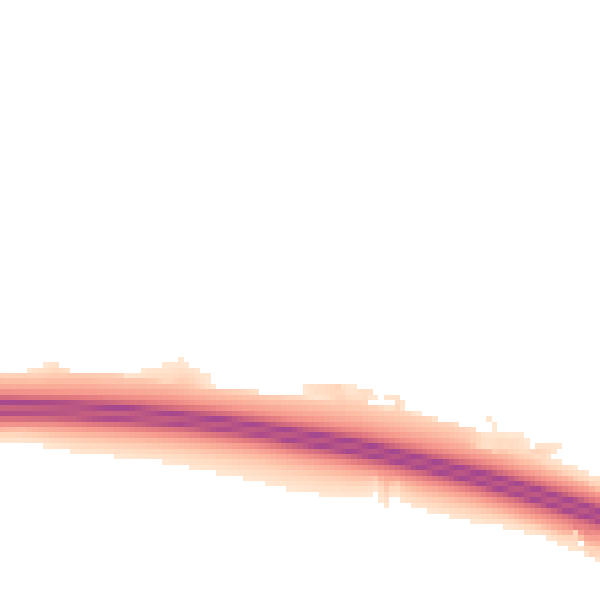 Night-time road noise heatmap for SN1 7AT
