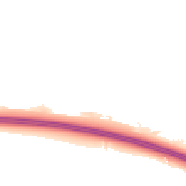 Night-time road noise heatmap for SN1 7AX