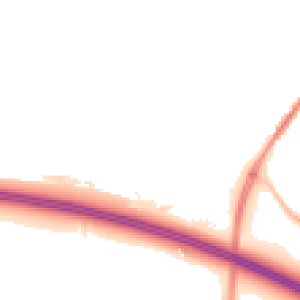 Night-time road noise heatmap for SN1 7AZ