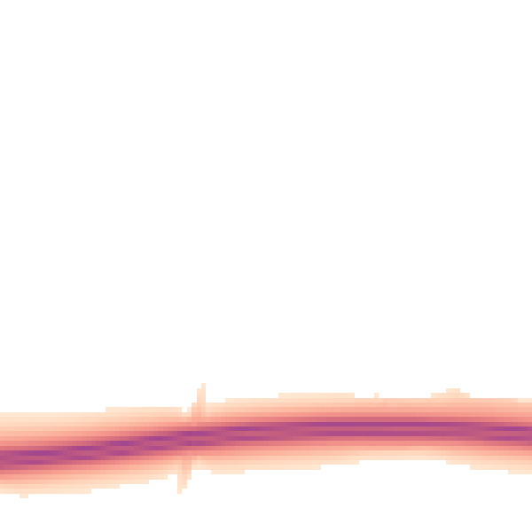 Night-time road noise heatmap for SN1 7DW