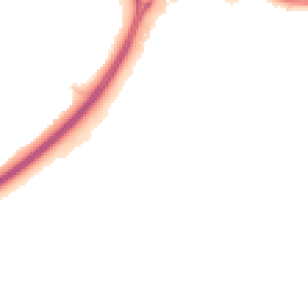 Night-time road noise heatmap for SN1 7EN