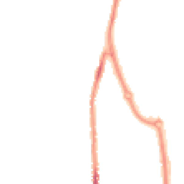 Night-time road noise heatmap for SN2 1AG
